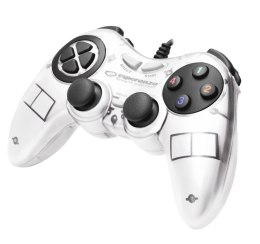 ESPERANZA GAMEPAD PC USB FIGHTER BIAŁY