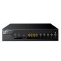 Tuner Dekoder DVB-T2 HEVC H.265 Timeshift - HDMI SCART - Tuner TV Naziemnej EV107r - Nowy Sygnał